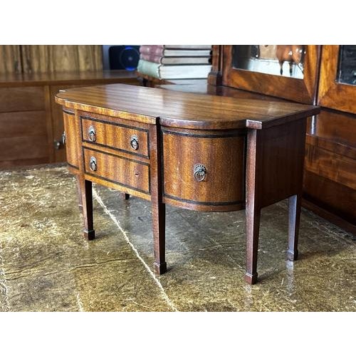 Georgian Miniature Sideboard Jewellery Box For Sale - Image 5 of 8