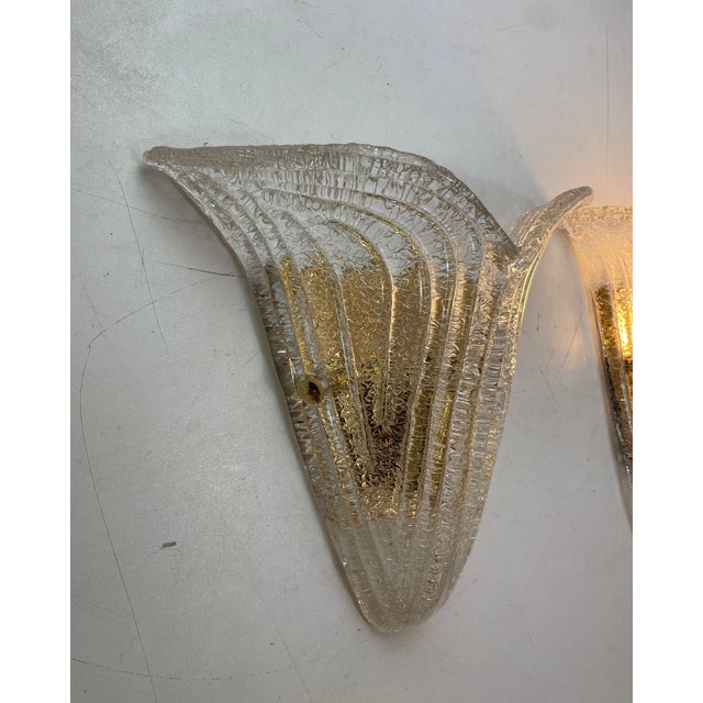 Murano Graniglia Wall Lamps by Italamp, Italy, 1980s, Set of 2 For Sale - Image 13 of 16