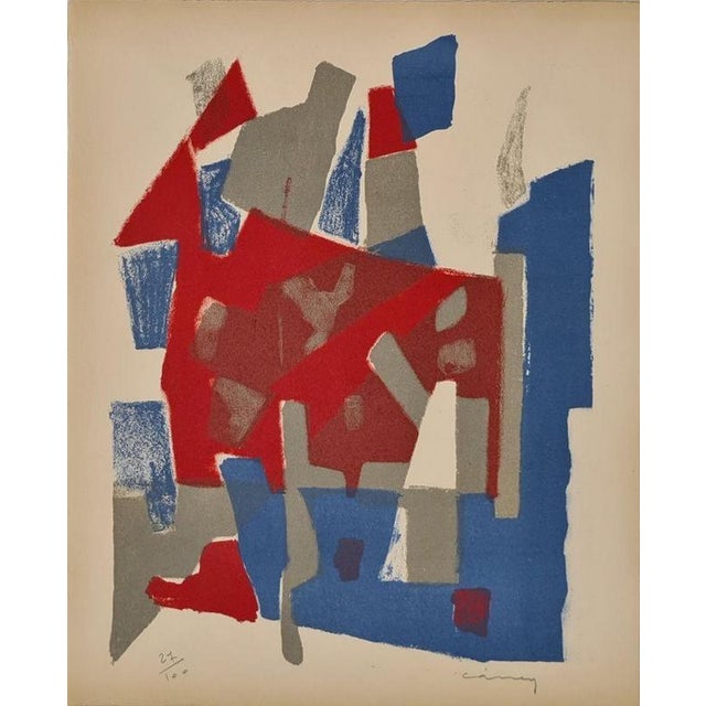 Lithograph, 1953 Handsigned by the artist in pencil and numbered 27/100 Printer : Jean Pons (Paris) LCD5352 This piece is...