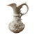 Antique Original Belleek Encrusted Porcelain Aberdeen Jug/Pitcher Black Mark (1891-1926) For Sale