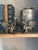 Victorian Antique Brass Mythical Griffin Candlestick Holders - A Pair For Sale - Image 3 of 5