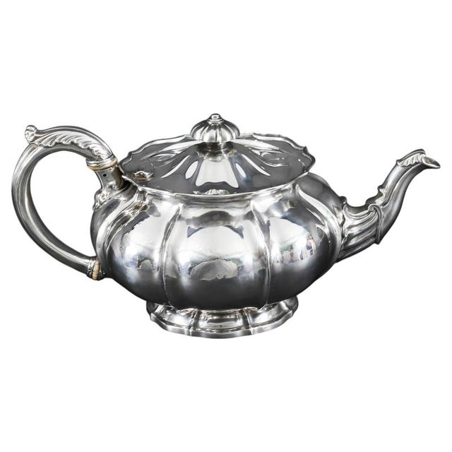 Antique Georgian Sterling Silver Teapot by Paul Storr, 19th Century For Sale - Image 18 of 18