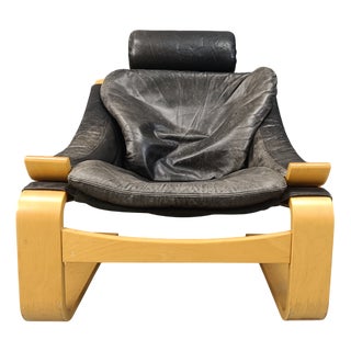 Swedish Kroken Armchair by Ake Fribyter for Nelo Möbel, 1970s For Sale