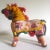 Vintage Mid Century Indian Rajasthan Multicolor Patchwork Fabric Horse Figurine For Sale - Image 9 of 11