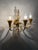 Crystal and Brass Wall Sconce with Glass by Lightolier, 1950s For Sale - Image 4 of 18