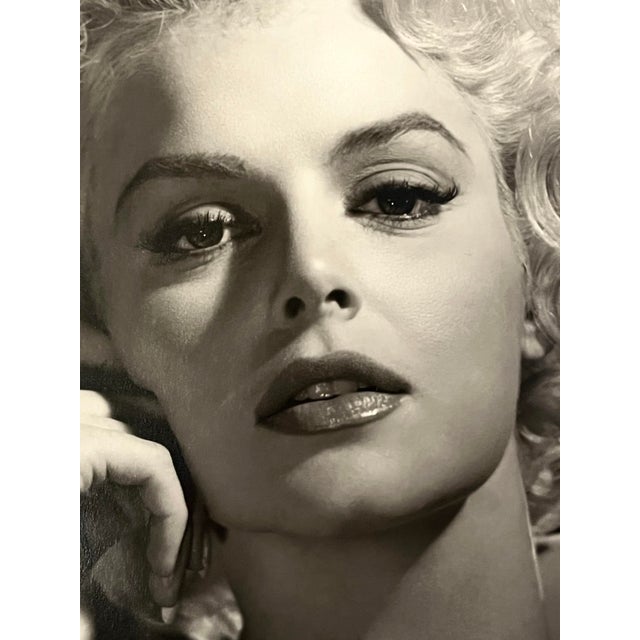 1950s Vintage Hollywood Glamour Portrait of Barbara Lang by Virgil Apger For Sale - Image 5 of 7