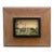 Mid Century Watercolor Landscape of a Car on a Rural Highway For Sale