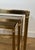 1940s Neoclassical style brass nesting tables by Maison Jansen For Sale - Image 10 of 12