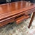 Asian Asian Carved Hardwood Writing Desk, Vintage For Sale - Image 3 of 12
