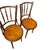 Art Nouveau Pair of Early 20th Century Thonet Bentwood Cafe Chairs For Sale - Image 3 of 7