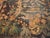 18th Century 1750ss Green Antique French Verdure Tapestry Rug 9'8" X 10'4" Flatweave Wool Carpet For Sale - Image 5 of 9