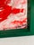 A bold, playful watermelon still life by artist Rebecca Williams. Rendered in vivid red, green, black, and white. Loose,...