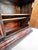Beige 19th Century Kussenkast Display Bookcase in Wood Marquetry, Glass and Velvet For Sale - Image 8 of 12