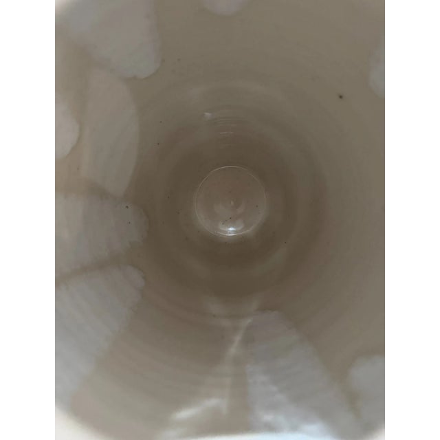 Ceramic Phil Morgan Crystalline Glaze Studio Pottery Vase 7in Signed Modern Art Ceramic For Sale - Image 7 of 9