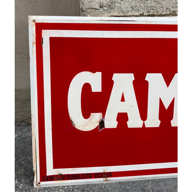 Mid-Century Modern Campari Soda Sign, 1960s For Sale - Image 3 of 7