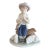 Nao by Lladro Porcelain Figurine Pastorcillo Flautista 1051 Vintage Spain 1987 For Sale
