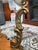 1950s Attributed to Weiman Heritage Wood Gold Leaf & Beveled Glass Coffee Table For Sale In Washington DC - Image 6 of 11
