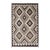Antique Navajo Carpet, Handmade Wool, Ivory, Beige, Gray and Brown For Sale
