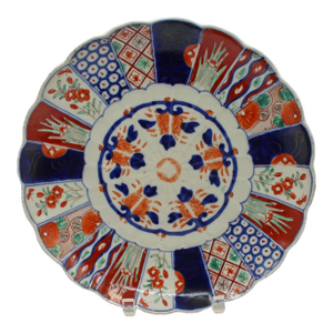 Circa 1880 Japanese Imari Chop Plate