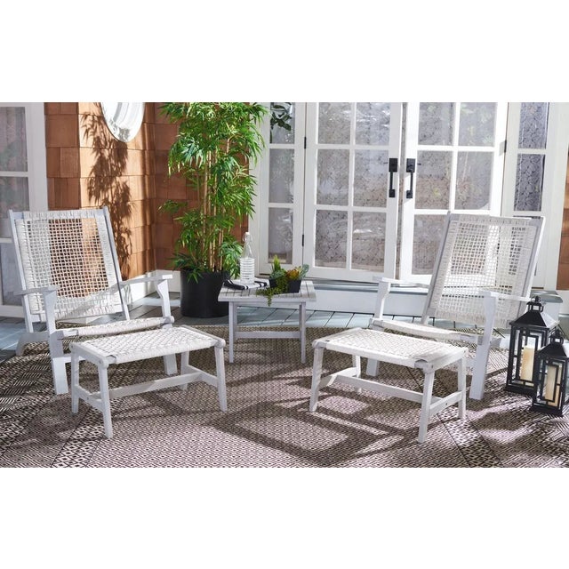 Contemporary Chantelle 5 Piece Living Set - Gray For Sale - Image 3 of 9