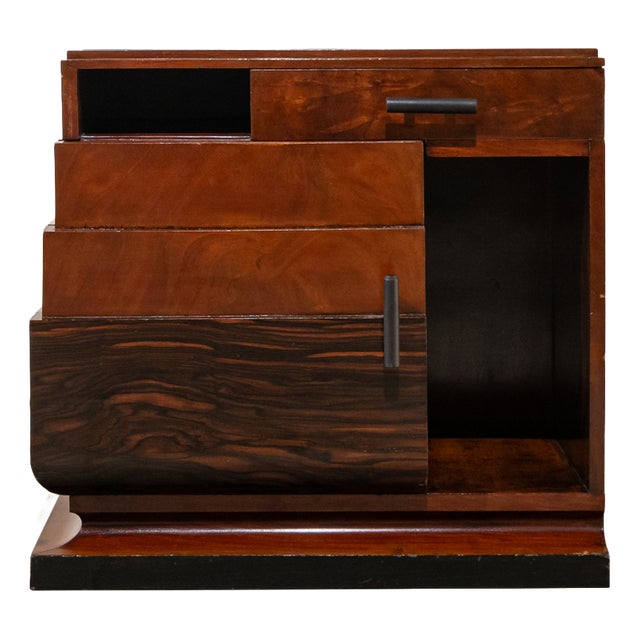 Art Deco Bedside Table, Cervigón, Spain, 1920s For Sale