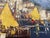 1950s Vintage Mid Century Original Jan Bevort Large Framed Oil Painting - TMC Chicago Authentic Style 3980 For Sale - Image 5 of 15