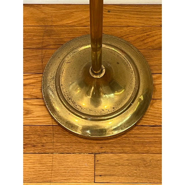 Hollywood Regency Brass Towel Rack Valet Stand 1960s Fish Motif For Sale - Image 12 of 12