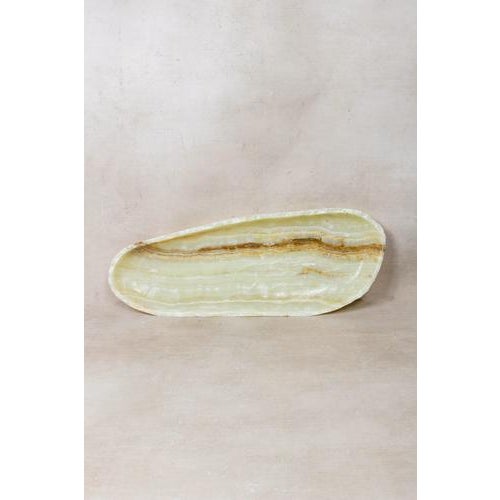 Premium Onyx Bowl with Raw Edge For Sale - Image 5 of 5