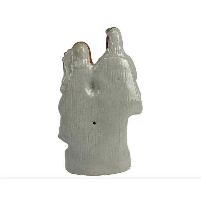 Late 19th Century Antique Staffordshire Scottish Highlanders Figurine For Sale - Image 5 of 7