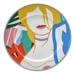 Blonde Vivienne Plate by Tom Wesselmann