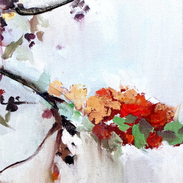 2002 Floral Abstract Giclee Art Print on Canvas For Sale - Image 4 of 13