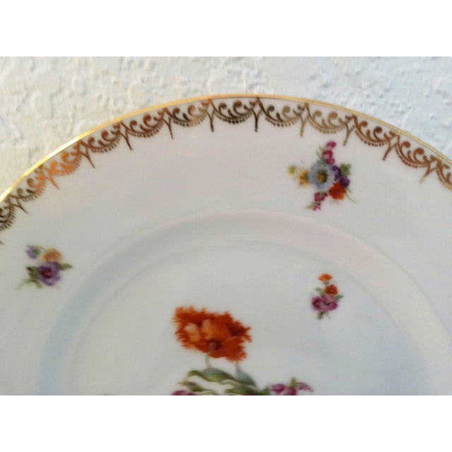 Vintage Floral Dinner & Salad Plates, 8 Pcs Chairish