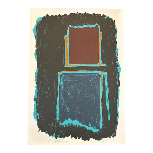 Dan Christensen Hyde Park II Artist Proof Screenprint For Sale