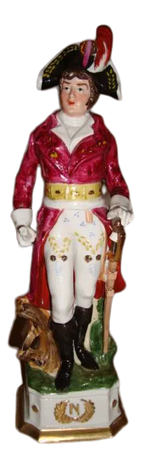 1950s Meissen Napoleonic Marshal Lannes Porcelain Figurine