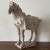 Traditional Vintage Designer Decor Tang Sancai Style Horse of Driftwood Composite For Sale - Image 3 of 7