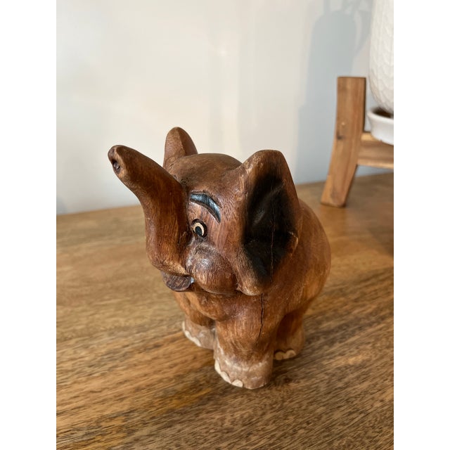 Picked up this sweet pea on a visit to Maine...a little New England folk-art Dumbo that is perfect for a nursery. The...