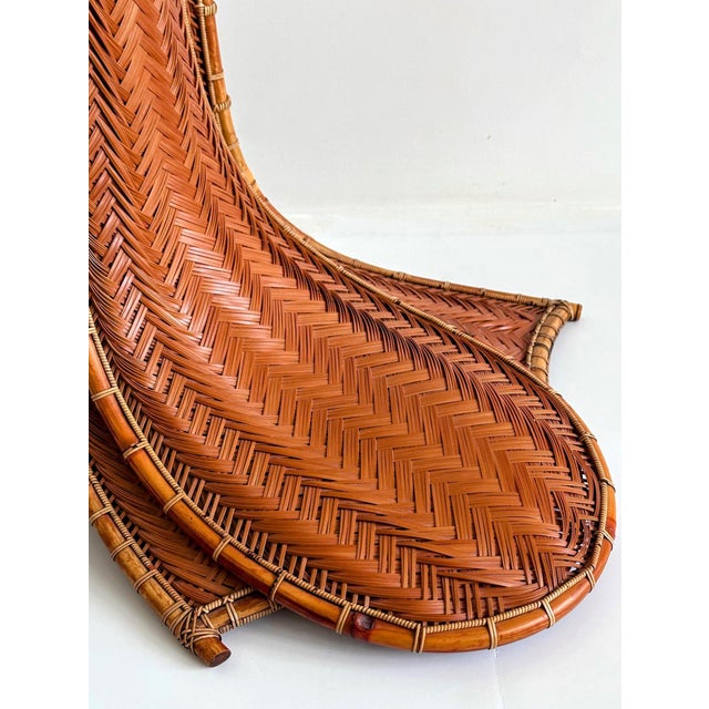 Large Striking Japanese Bamboo Sculpture Honma Hideaki For Sale - Image 12 of 18