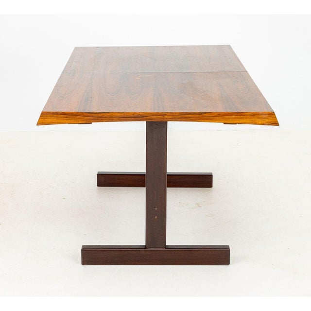 Mid-Century Modern Rosewood Dining Table For Sale - Image 4 of 6