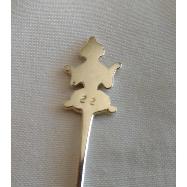 Art Deco Vintage Petite Silver Butter Knives - Set of 13 For Sale - Image 3 of 8