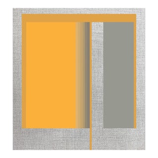 Contemporary Abstract Acrylic on Linen Painting "Gradient #1" by Cristina Ghetti For Sale