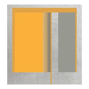 Contemporary Abstract Acrylic on Linen Painting "Gradient #1" by Cristina Ghetti
