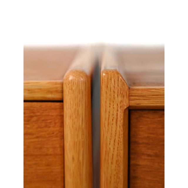Scandinavian Teak Bedside Tables, 1960s, Set of 2 For Sale - Image 9 of 13