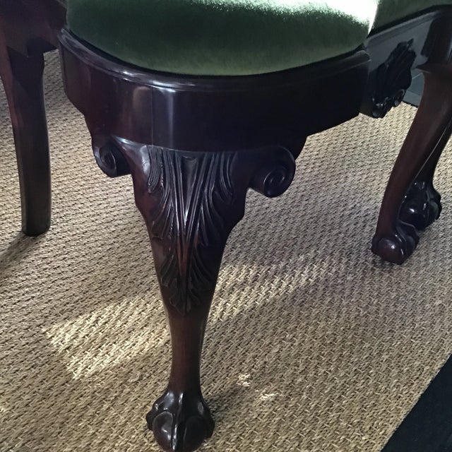 Kindel Winterthur Collection Mahogany Dining Chairs - Set of 8 For Sale - Image 9 of 11