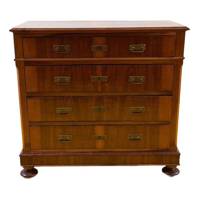 Antique Wooden Chest of Drawers, 1800s For Sale