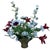 Vintage French Imortelle Glass Beaded Memorial Basket Bouquet For Sale - Image 12 of 12