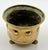 A beautiful vintage Italian repoussé brass footed cachepot planter. Marked "Made in Italy" on reverse. This gorgeous...