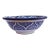 Flower Ceramic Black White Countertop Vessel Sink For Sale