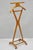 Vintage Fratelli Reguitti Italian Hollywood Regency X-Form Beech Wood Gentleman's Clothing Valet attributed to Ico Parisi....