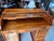 Industrial (late 19th - early 20th century) Solid walnut roller desk – early 20th century, with shutter Elegant Italian...