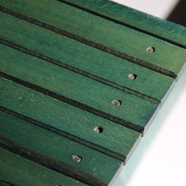 Green Trieste‘Folding Chairs by Aldo Jacober for Alberto Bazzani, Italy 1970s, Set of 4 For Sale - Image 8 of 10